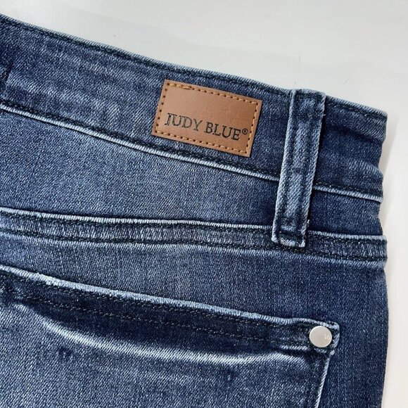Judy Blue Relaxed Fit Jeans Womens Size 30 Ankle - Picture 7 of 9